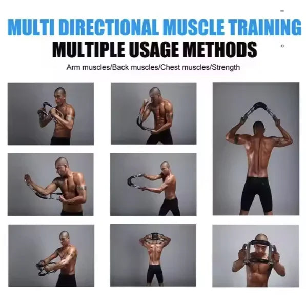 Moveforge Steel Arm Muscle Trainer – Home Gym Torque Exerciser for Strength & Conditioning