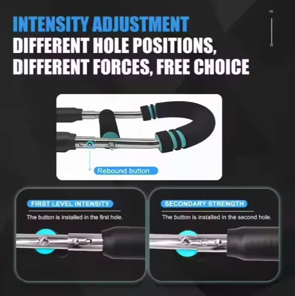 Moveforge Steel Arm Muscle Trainer – Home Gym Torque Exerciser for Strength & Conditioning