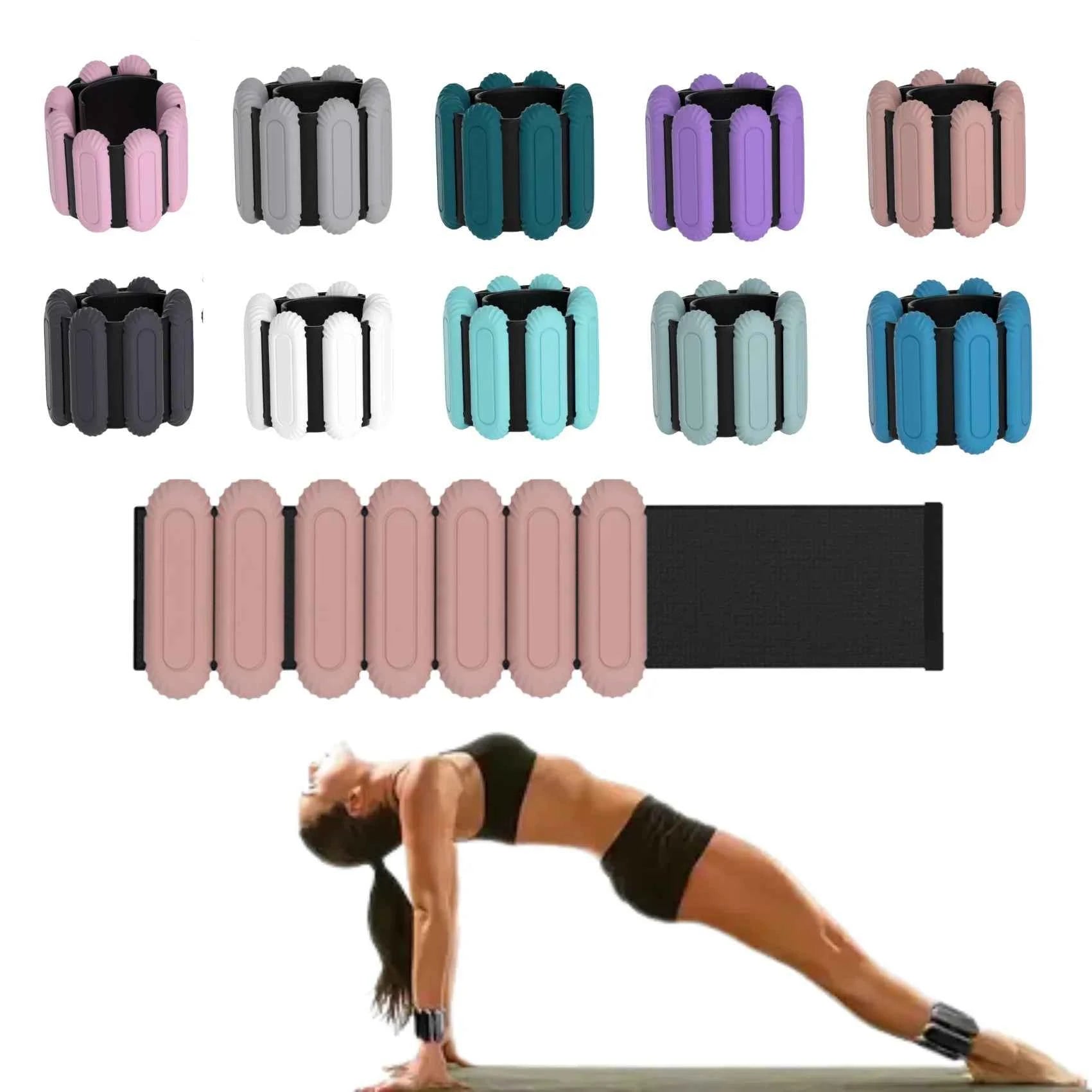 Moveforge Adjustable Wrist Weights – Weighted Cuffs for Training, Yoga & Running