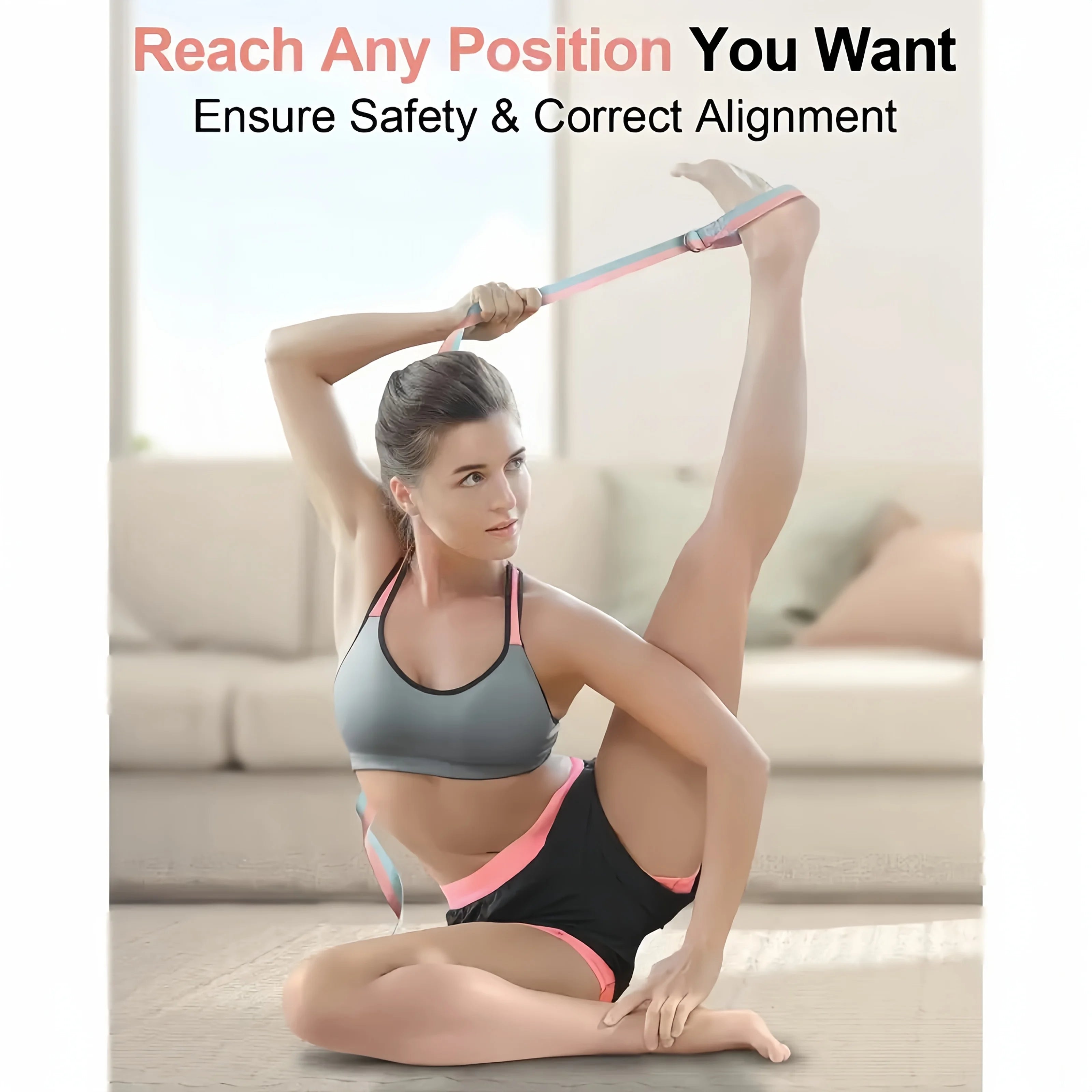 Moveforge Complete 13-Piece Pilates Set – Exercise Ball, Resistance Bands, Pilates Ring & More