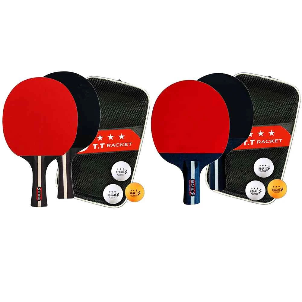 Moveforge Table Tennis Set — 2 Rackets, 3 Balls & Bag for Tournament Play