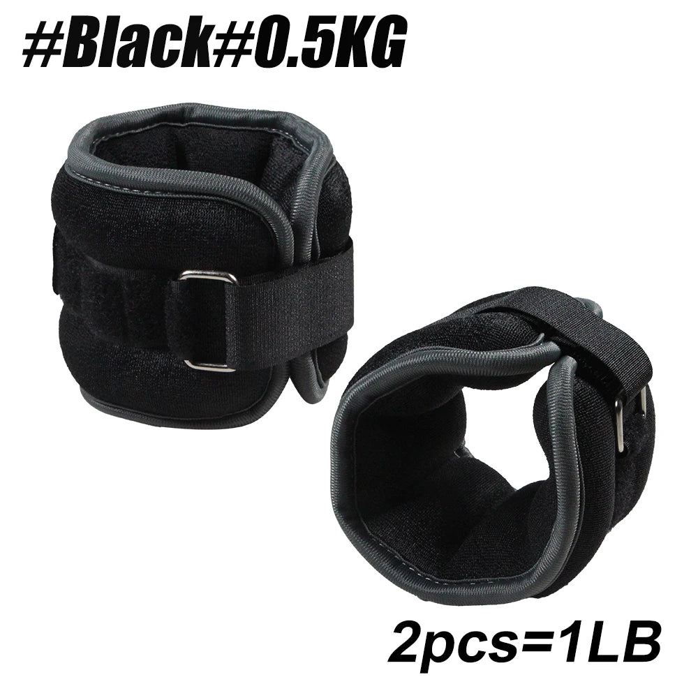 Moveforge Adjustable Ankle Weights – Leg & Arm Resistance Cuffs for Gym & Home Training