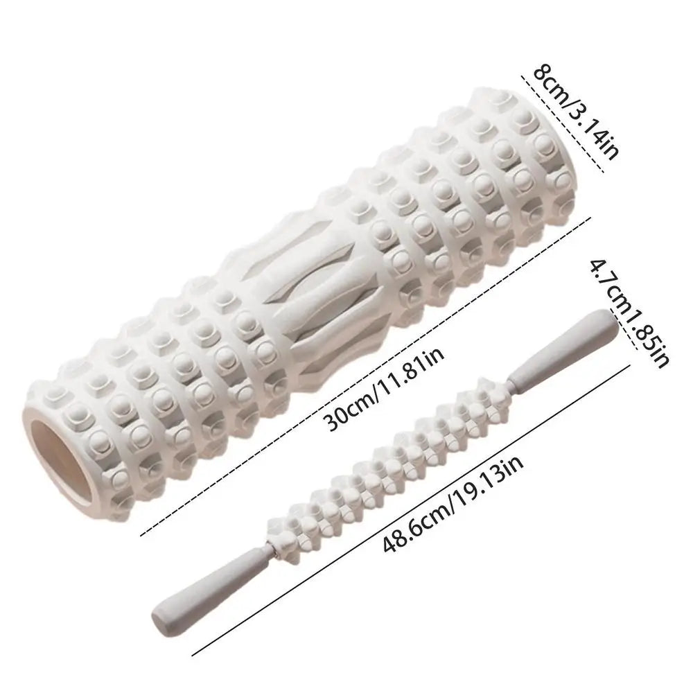 30cm Foam Roller For Fitness Yoga Exercise Back Muscle Massage Roller EVA Calf Shaping Roller Yoga Block Gym Fitness Training