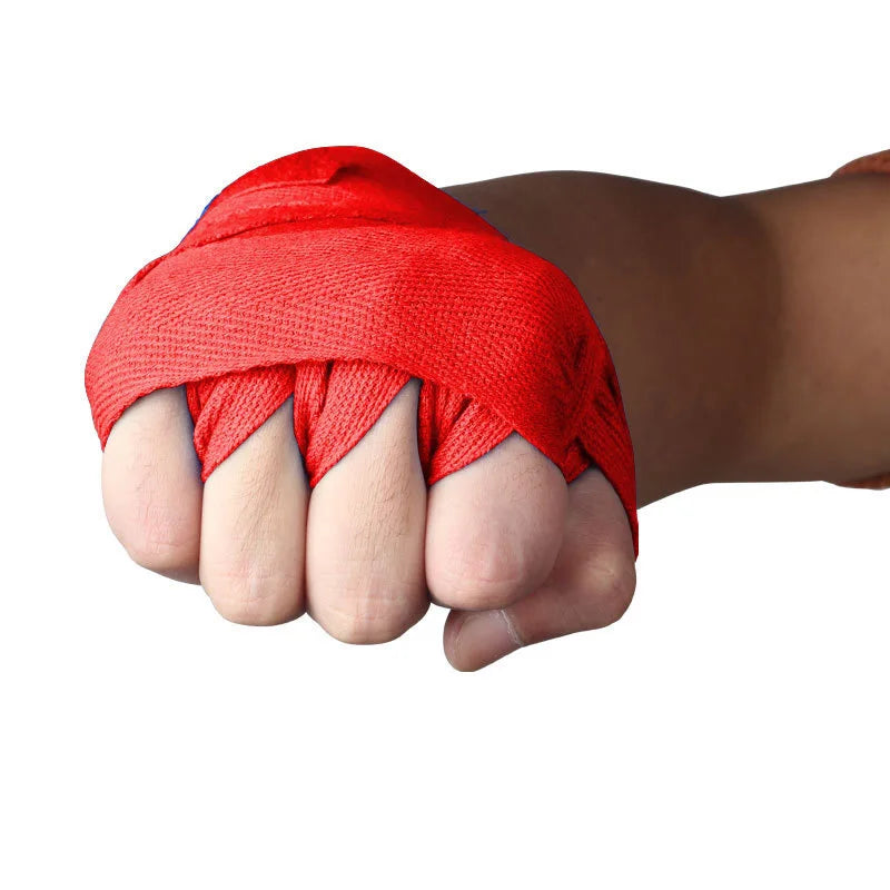 Moveforge Boxing Hand Wraps – Cotton Wrist & Knuckle Bandages for MMA, Kickboxing & Sanda