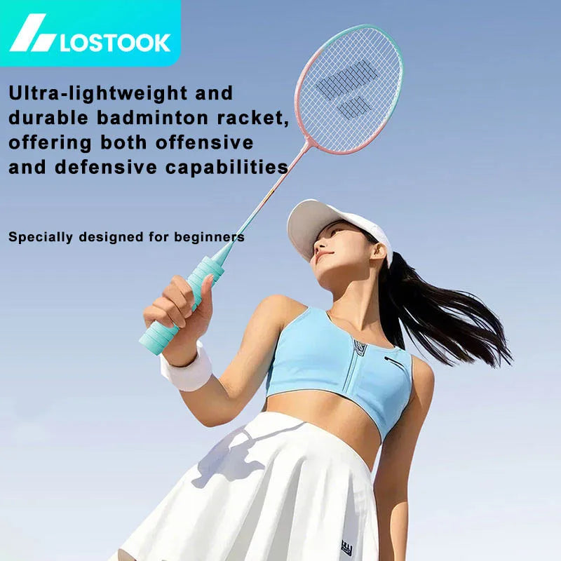 Moveforge Badminton Set — Rackets, Shuttlecocks & Carry Bag Included
