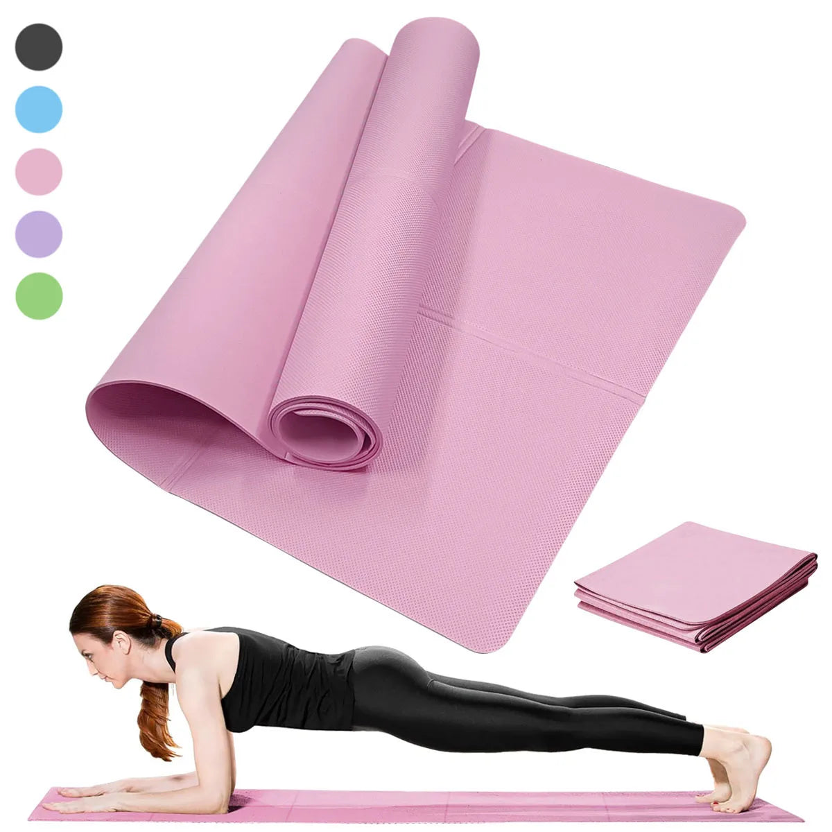 Moveforge Multi-Thickness Yoga Mat – 3mm, 4mm & 6mm Non-Slip Exercise Mat - MoveforgeMoveforge