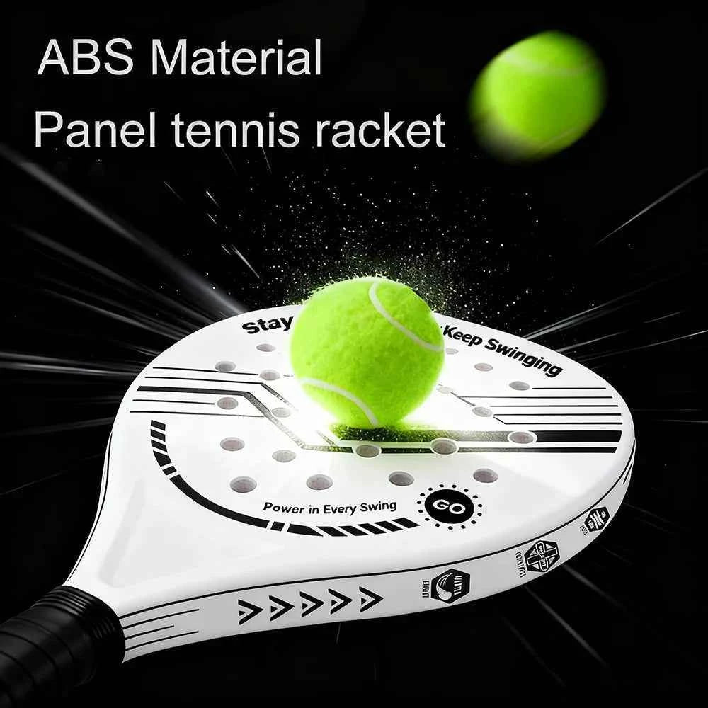 Padel Racket with Carbon Fiber Surface & EVA Memory Foam Core – Lightweight, Well-Balanced Padel for Beginners and Intermediate (Copy)
