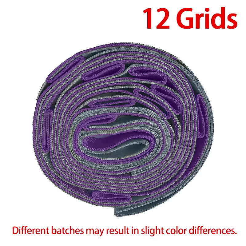 Moveforge Yoga Stretch Bands – Non-Elastic Flexibility & Workout Exercise Bands