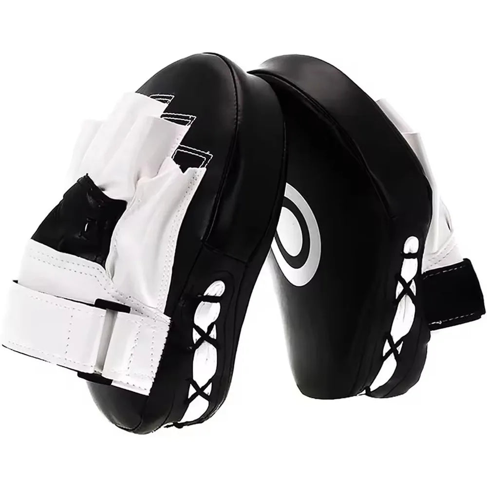 Moveforge Kick Pad & Boxing Handle Set – Muay Thai Focus Pads for Partner Training
