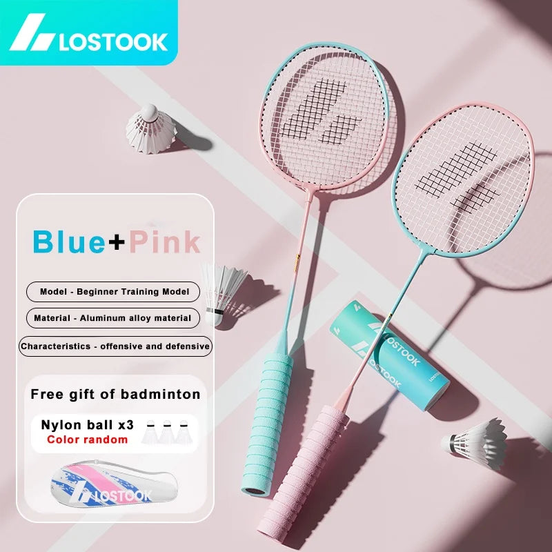 Moveforge Badminton Set — Rackets, Shuttlecocks & Carry Bag Included