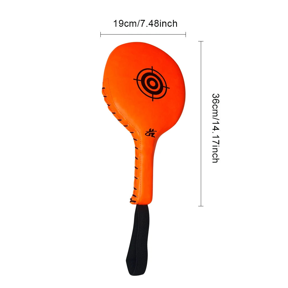 Moveforge MMA Boxing Paddles – Non-Slip Punching Target Pads with Elastic Strap