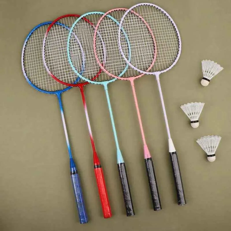 Moveforge Badminton Racket Kit — 12-Pack for All Ages