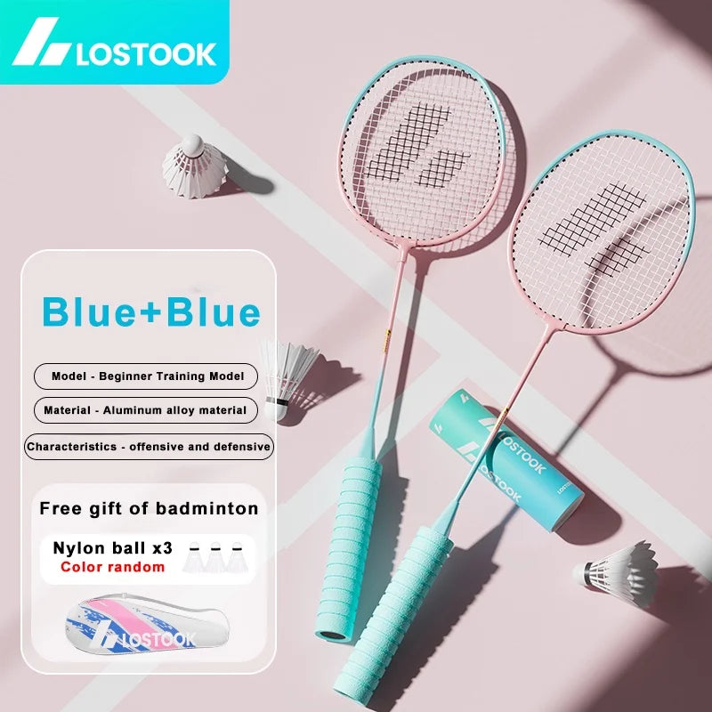 Moveforge Badminton Set — Rackets, Shuttlecocks & Carry Bag Included