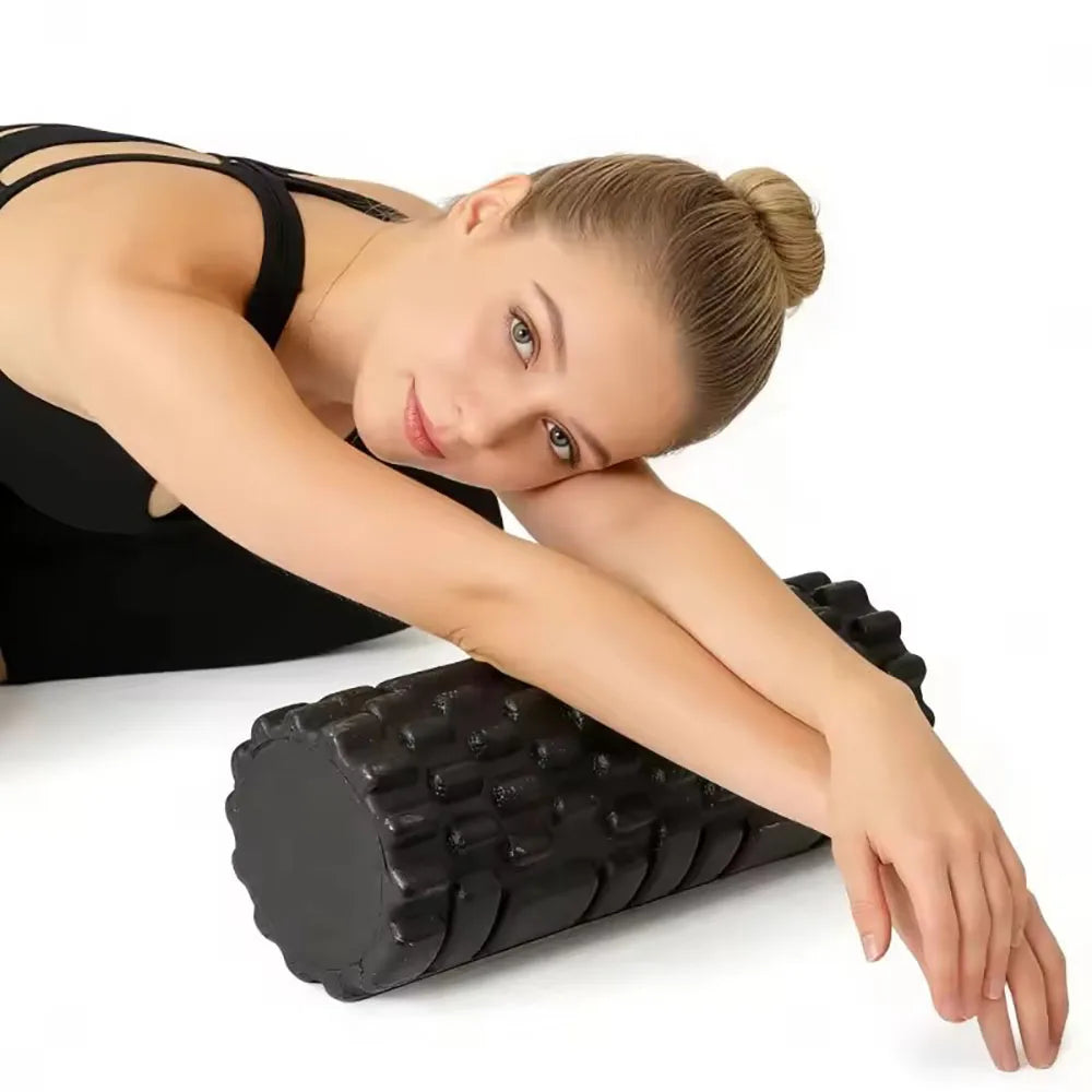 33cm High Density Foam Roller for Muscle Recovery/Massage, Durable Fitness Tool for Yoga and Massages - MoveforgeMoveforge