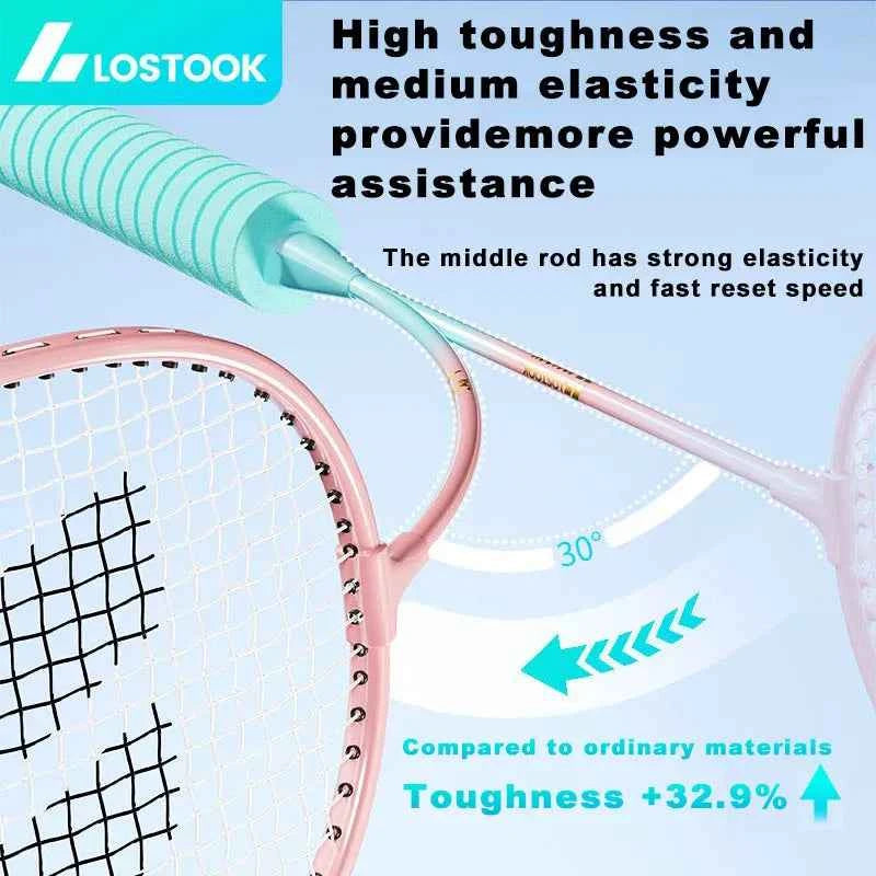 Moveforge Badminton Set — Rackets, Shuttlecocks & Carry Bag Included