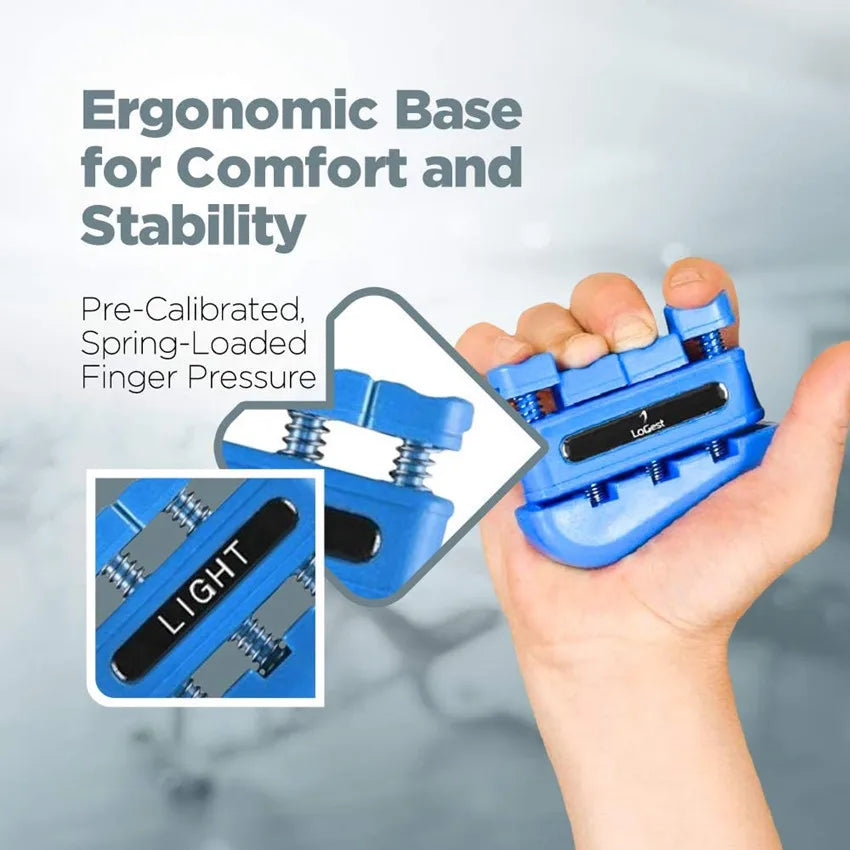 Moveforge Hand Grip Strengthener – Forearm & Finger Exercise Tool for Bodybuilding
