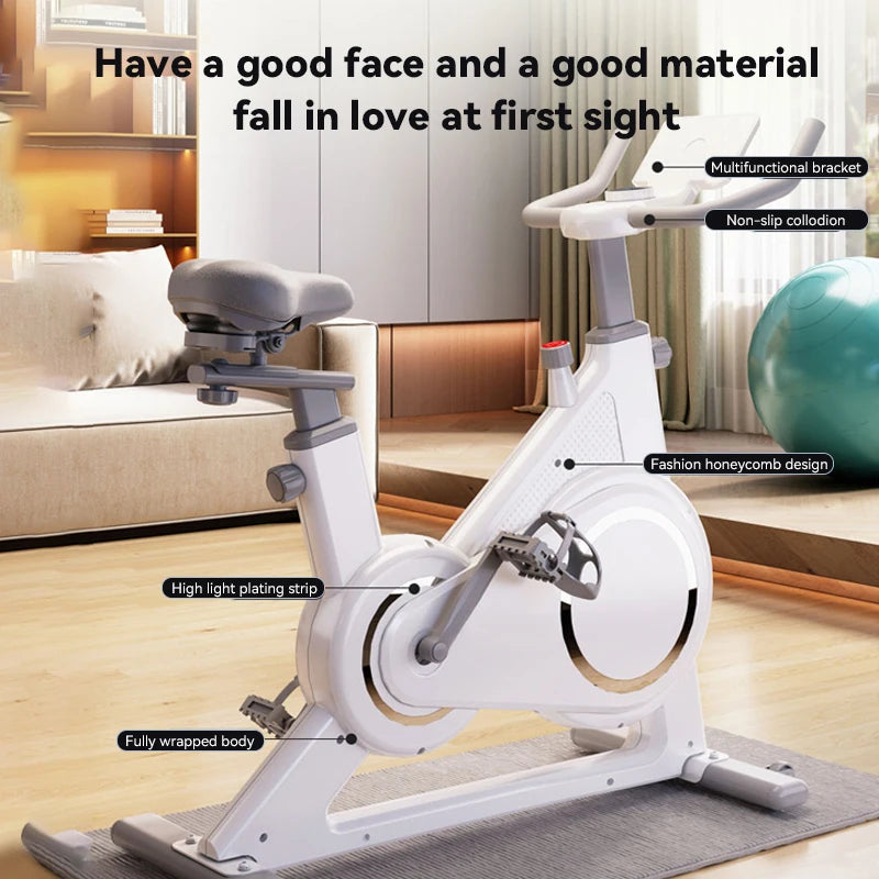 Moveforge Electric Magnetic Control Spin Bike – Indoor Cycling Stationary Bike
