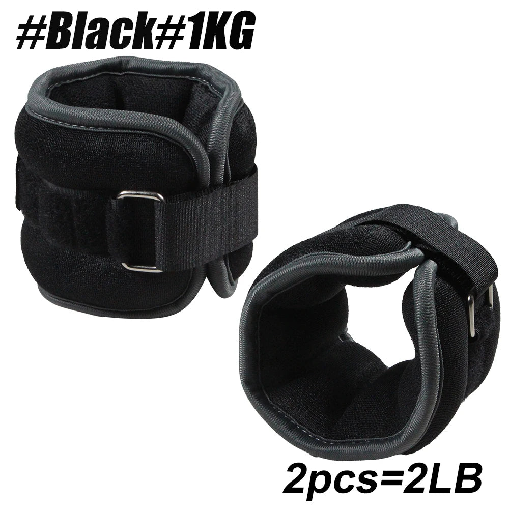Moveforge Adjustable Ankle Weights – Leg & Arm Resistance Cuffs for Gym & Home Training