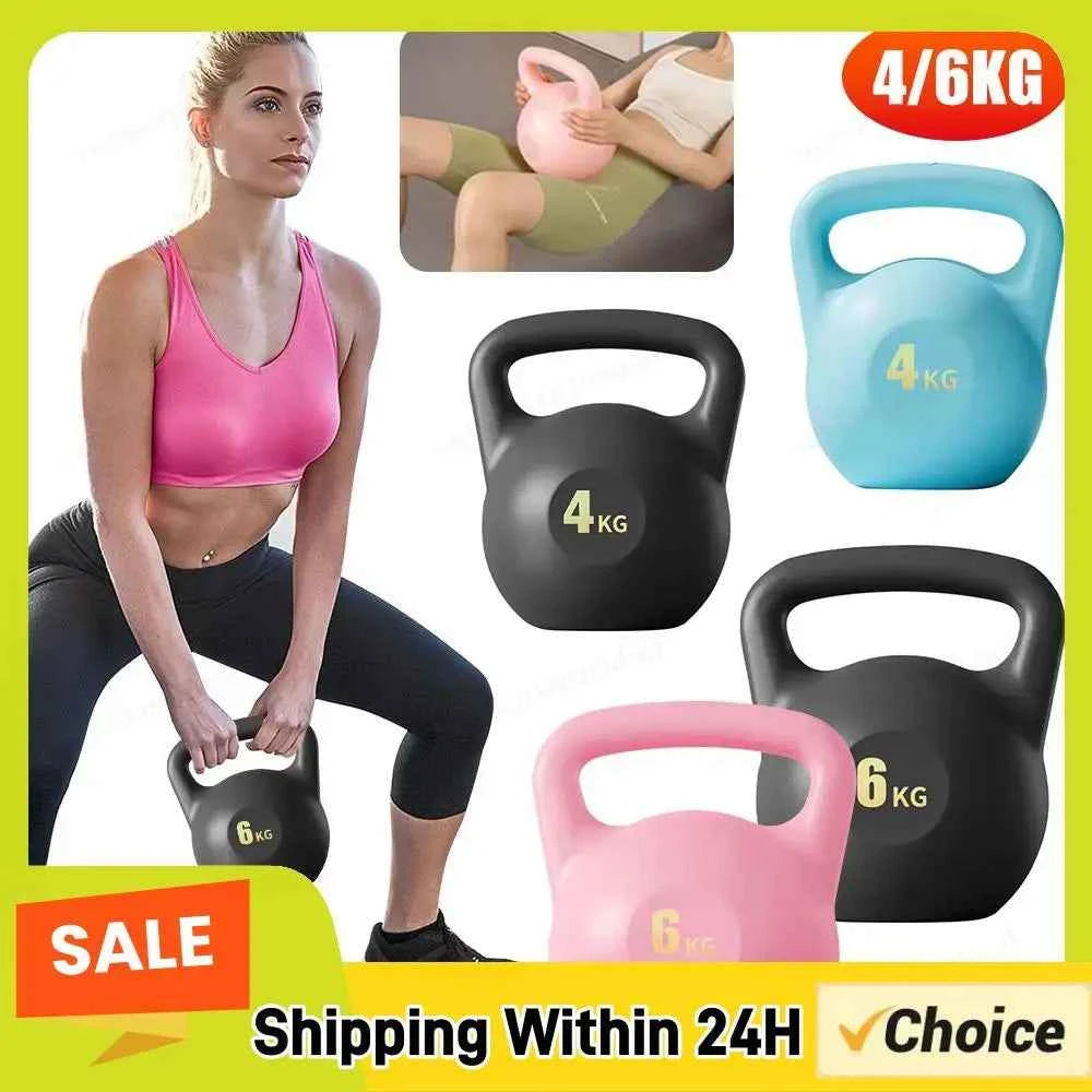 Moveforge Soft Water-Filled Kettlebell – Anti-Slip Home Gym Dumbbell Weight
