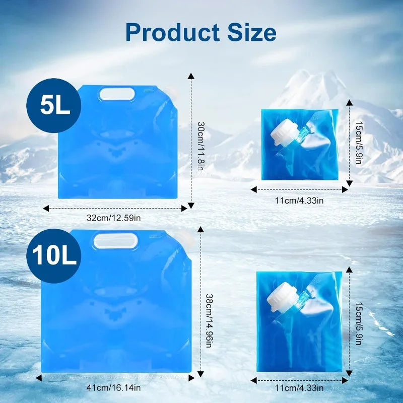 Moveforge Ice Bath Bags — Reusable Cold Plunge Ice Bags (5L & 10L) - MoveforgeMoveforge