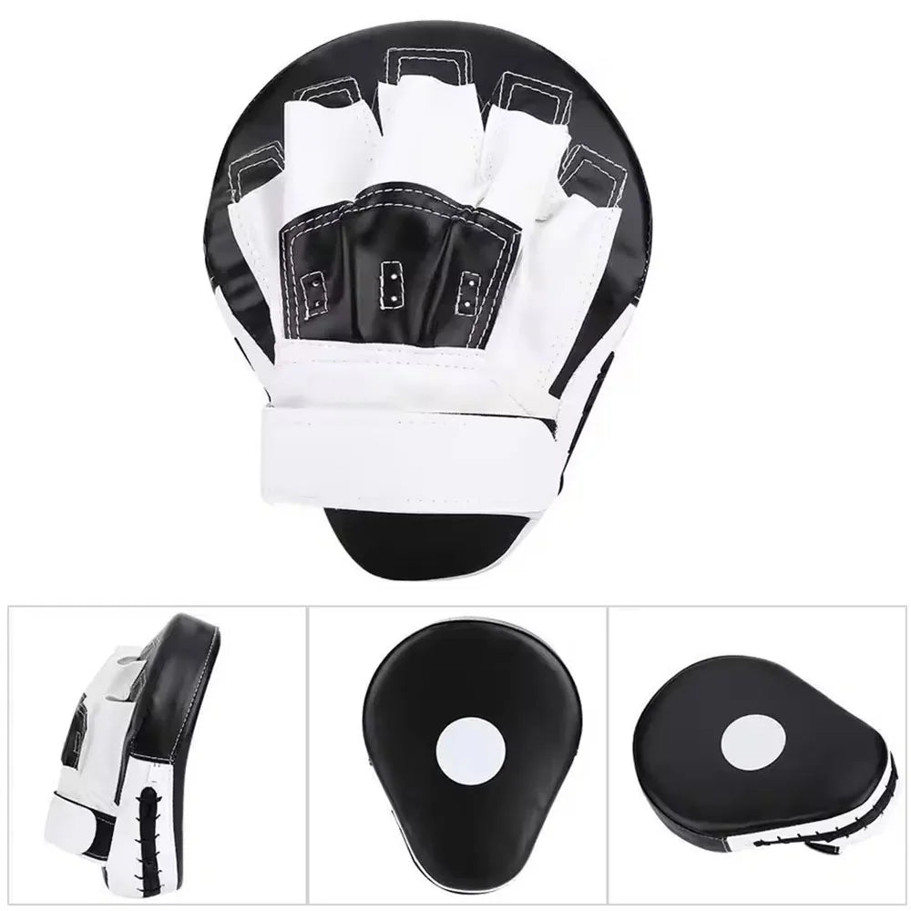Moveforge Kick Pad & Boxing Handle Set – Muay Thai Focus Pads for Partner Training