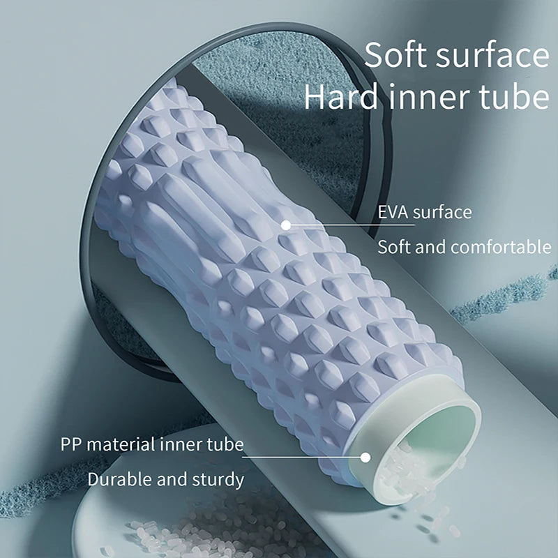 Foam Rollers for Muscle Massage - HIGH-Density Back Foam Roller for Back Pain Relief & Muscle Recovery in Legs & Arms - MoveforgeMoveforge