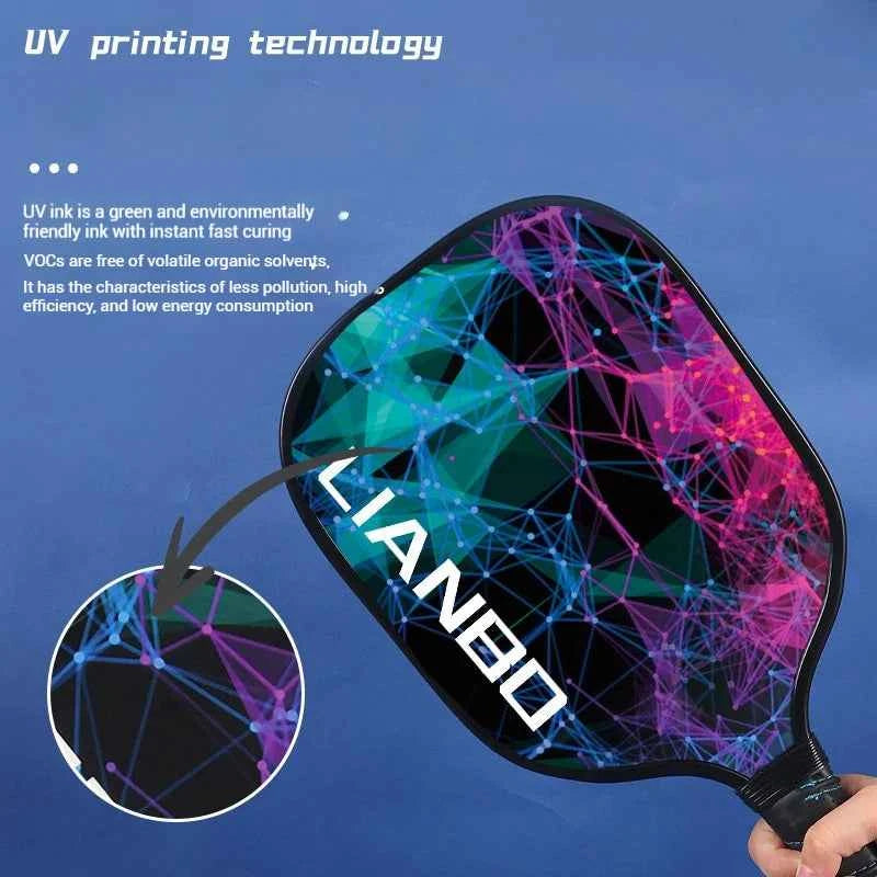 Moveforge Pickleball Rackets Set — 2 Paddles & 4 Balls