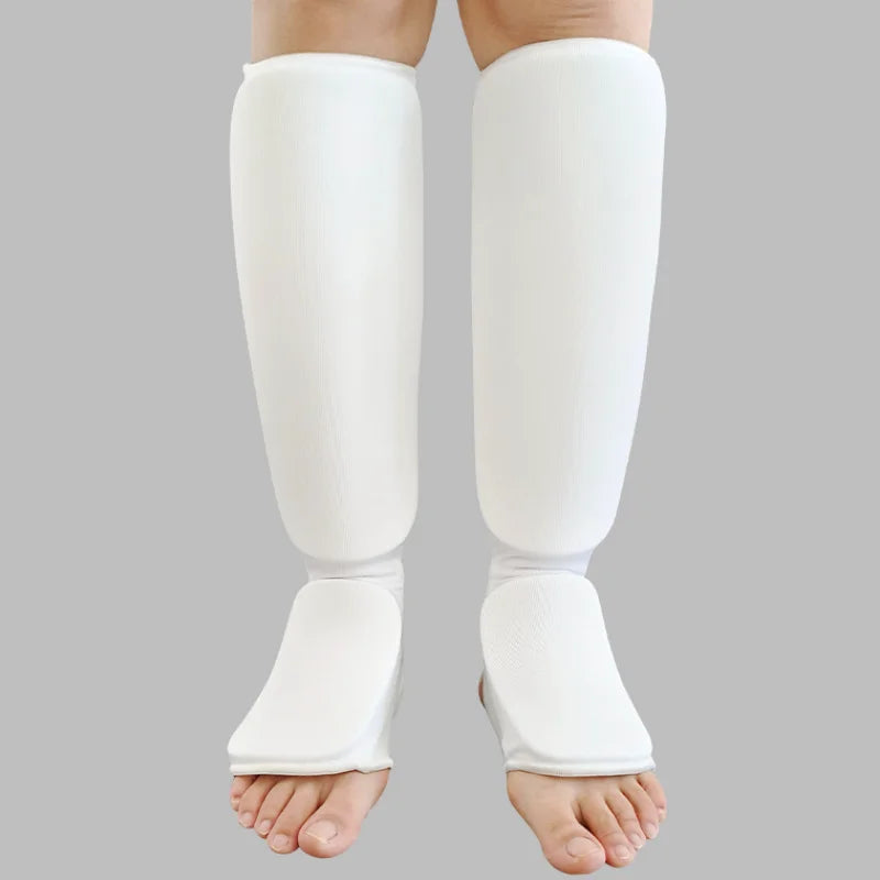 Moveforge Karate & Taekwondo Protective Gear Set – Shin, Hand, Wrist & Foot Guards