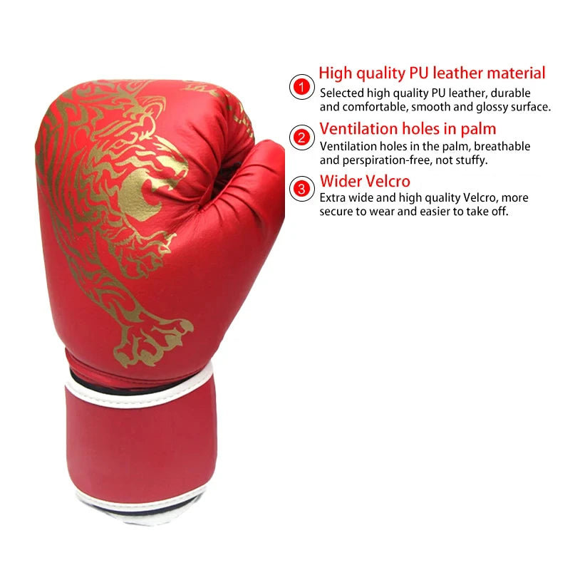 Moveforge Pro Combat Boxing Gloves – Muay Thai, MMA & Sparring Training