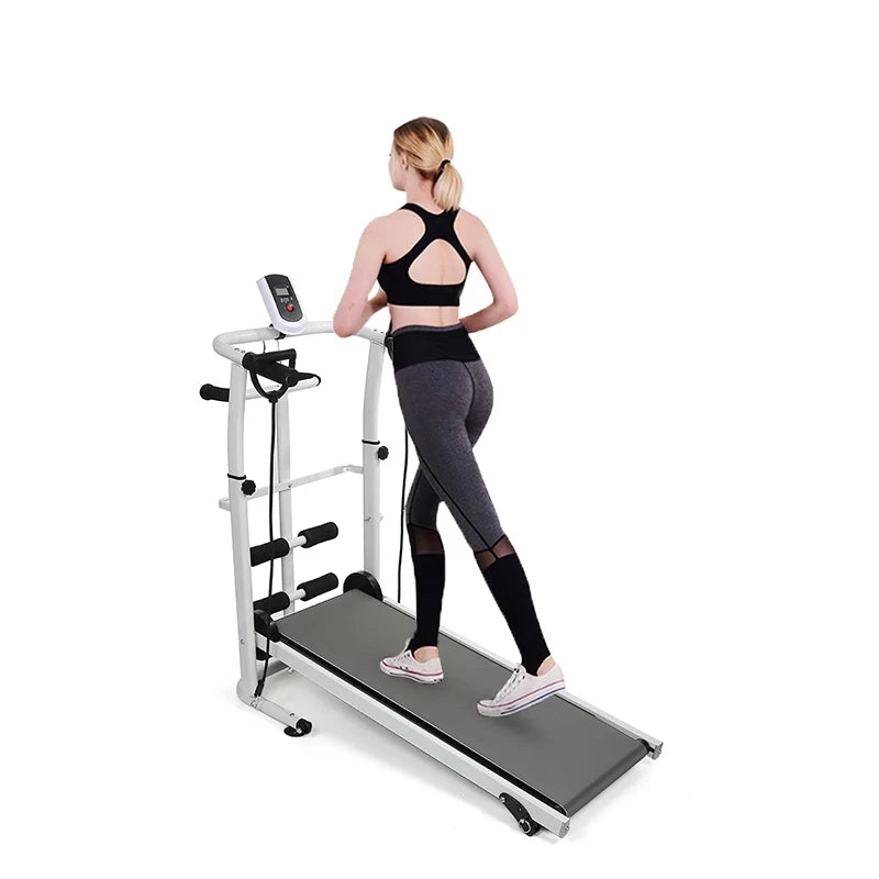 Moveforge Foldable Mini Treadmill – Multifunctional Indoor Fitness Treadmill for Home Use