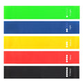 5-Level Resistance Bands Set for Yoga Pilates Home Gym Exercise Fitness Sport Elastic Rubber Bands for Workout Gym Accessories
