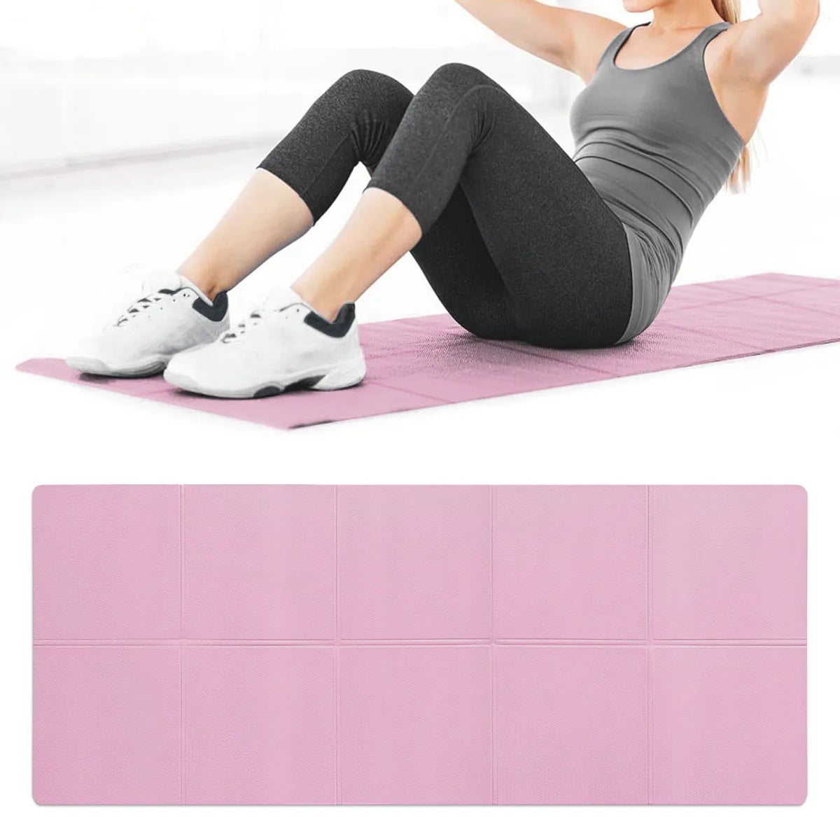 Moveforge 4MM EVA Yoga Mat – Lightweight Non-Slip Exercise Mat - MoveforgeMoveforge