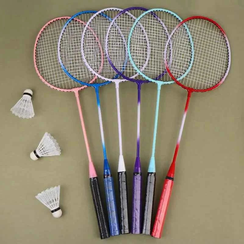 Moveforge Badminton Racket Kit — 12-Pack for All Ages