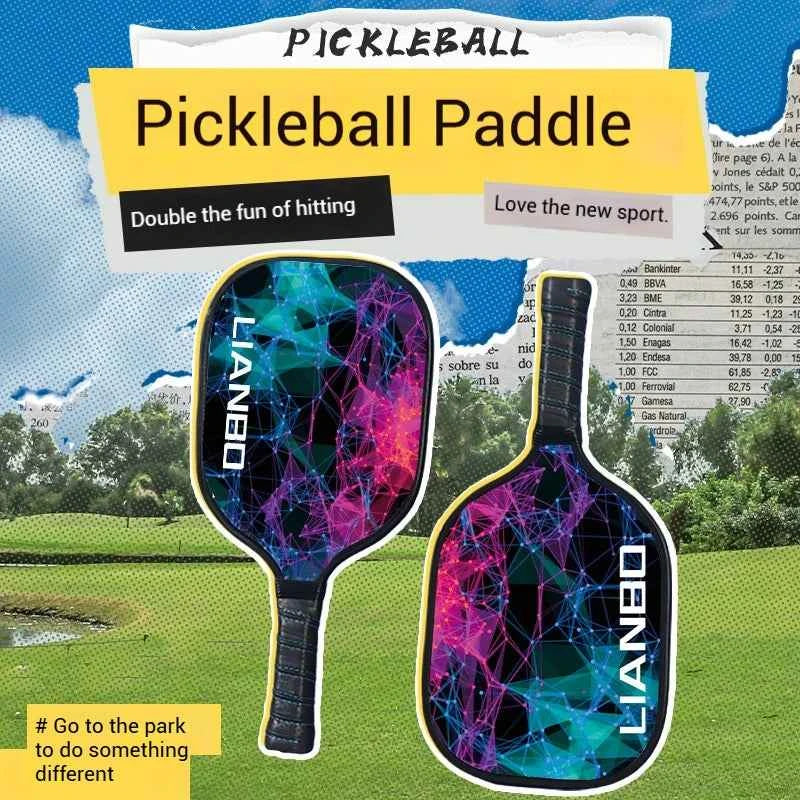 Moveforge Pickleball Rackets Set — 2 Paddles & 4 Balls