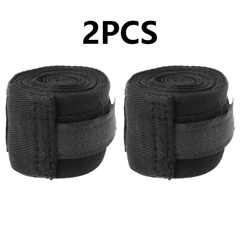 Moveforge Boxing Hand Wraps – Cotton Wrist & Knuckle Bandages for MMA, Kickboxing & Sanda