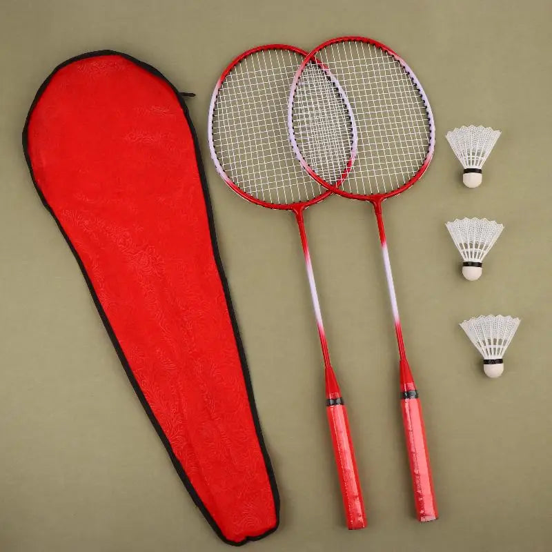 Moveforge Badminton Racket Kit — 12-Pack for All Ages
