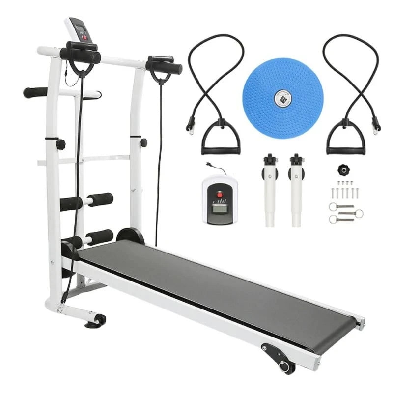 Moveforge Foldable Mini Treadmill – Multifunctional Indoor Fitness Treadmill for Home Use