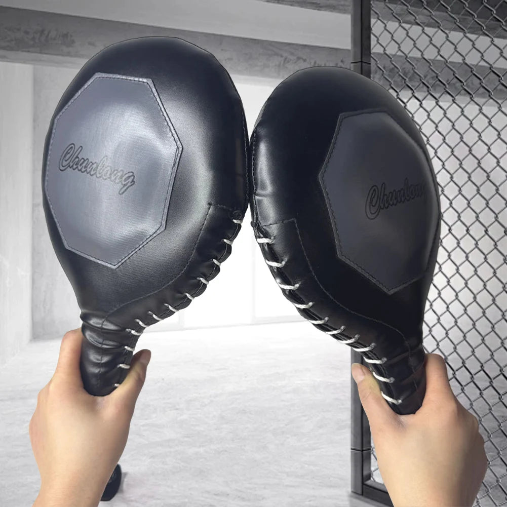 Moveforge MMA Boxing Paddles – Non-Slip Punching Target Pads with Elastic Strap