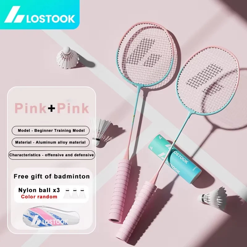 Moveforge Badminton Set — Rackets, Shuttlecocks & Carry Bag Included