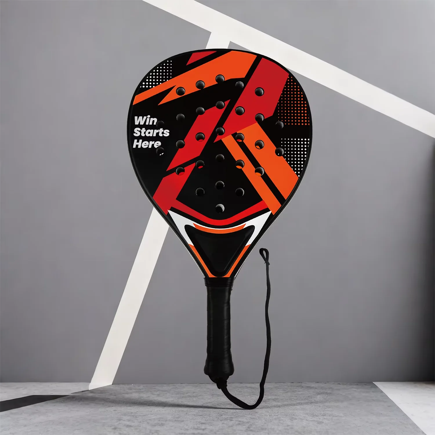 Moveforge Padel Racket — Anti-Vibration Handle for Beginners & Intermediates