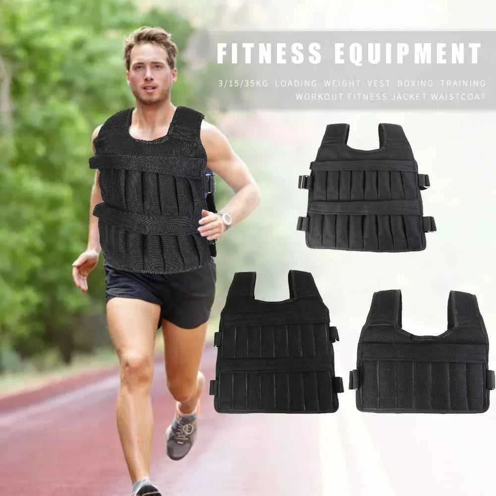 Moveforge Adjustable Weighted Running Vest – Strength Training & Cardio Weight Vest