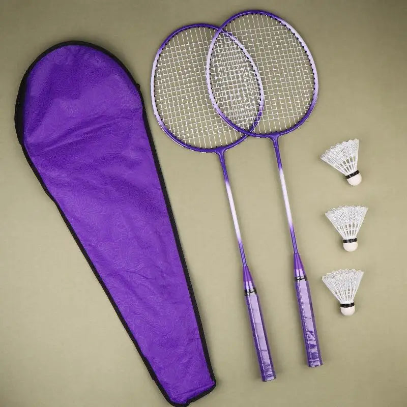 Moveforge Badminton Racket Kit — 12-Pack for All Ages