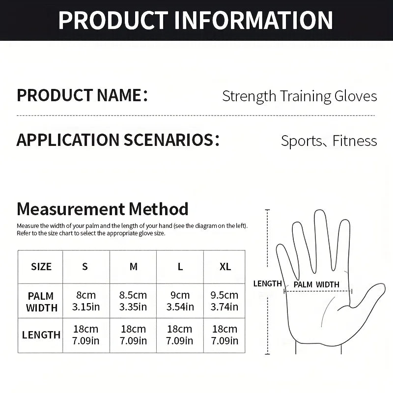 Moveforge Half Finger Fitness Gloves – Non-Slip Training Gloves for Boxing, Gym & Bodybuilding