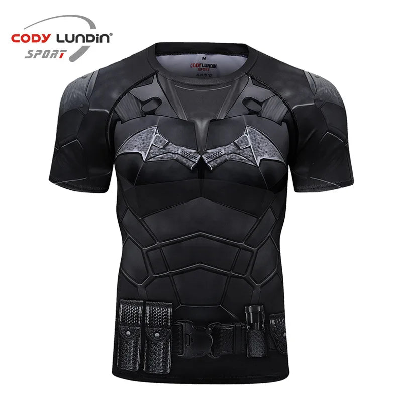 Moveforge Pro MMA Rashguard Set – Compression T-Shirt & Shorts for BJJ, Boxing & Kickboxing