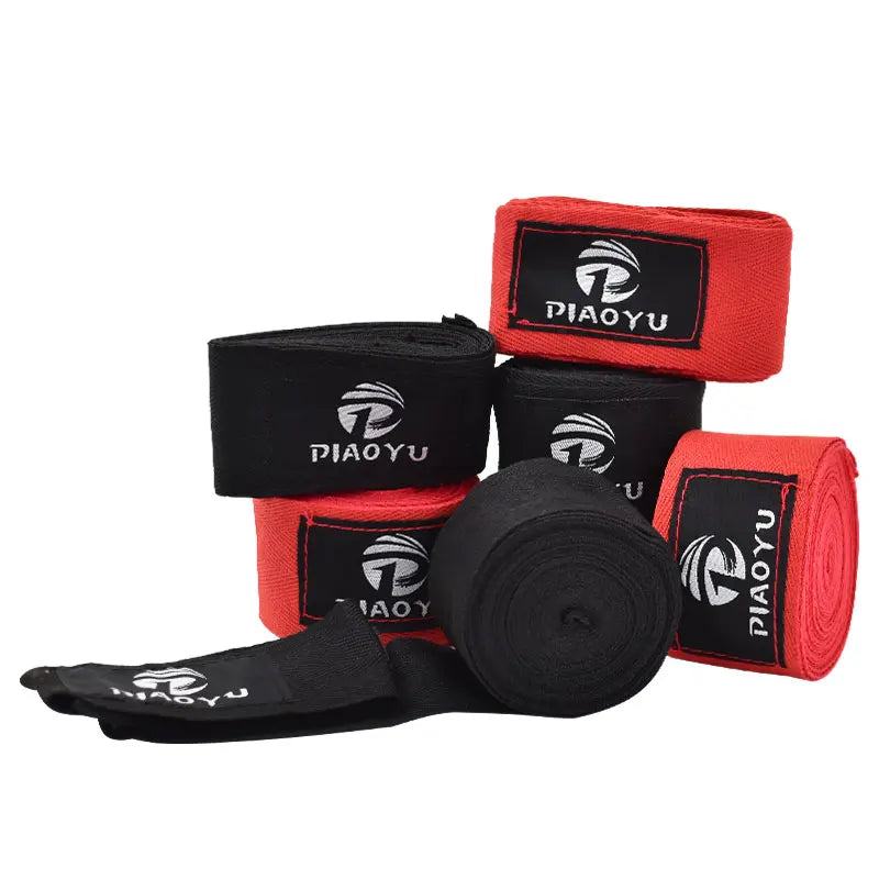Moveforge Boxing Hand Wraps – 3m & 5m Cotton Wrist Bandages for MMA, Kickboxing & Sanda