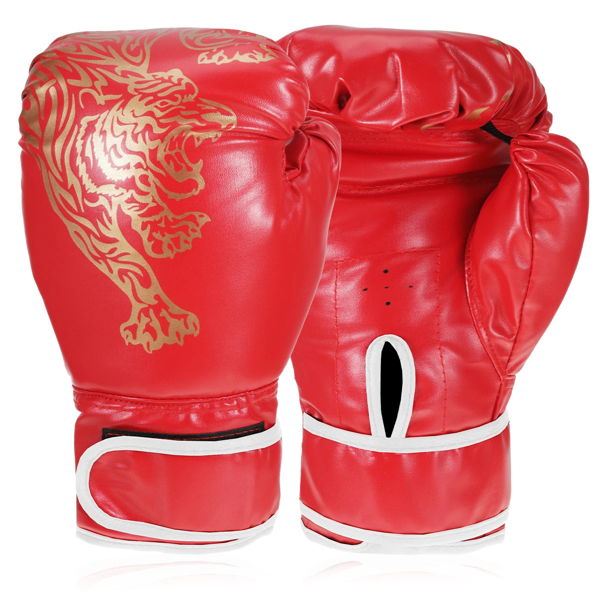 Moveforge Kids Boxing Gloves – Breathable PU Leather Junior Training Gloves for Gym & Kickboxing
