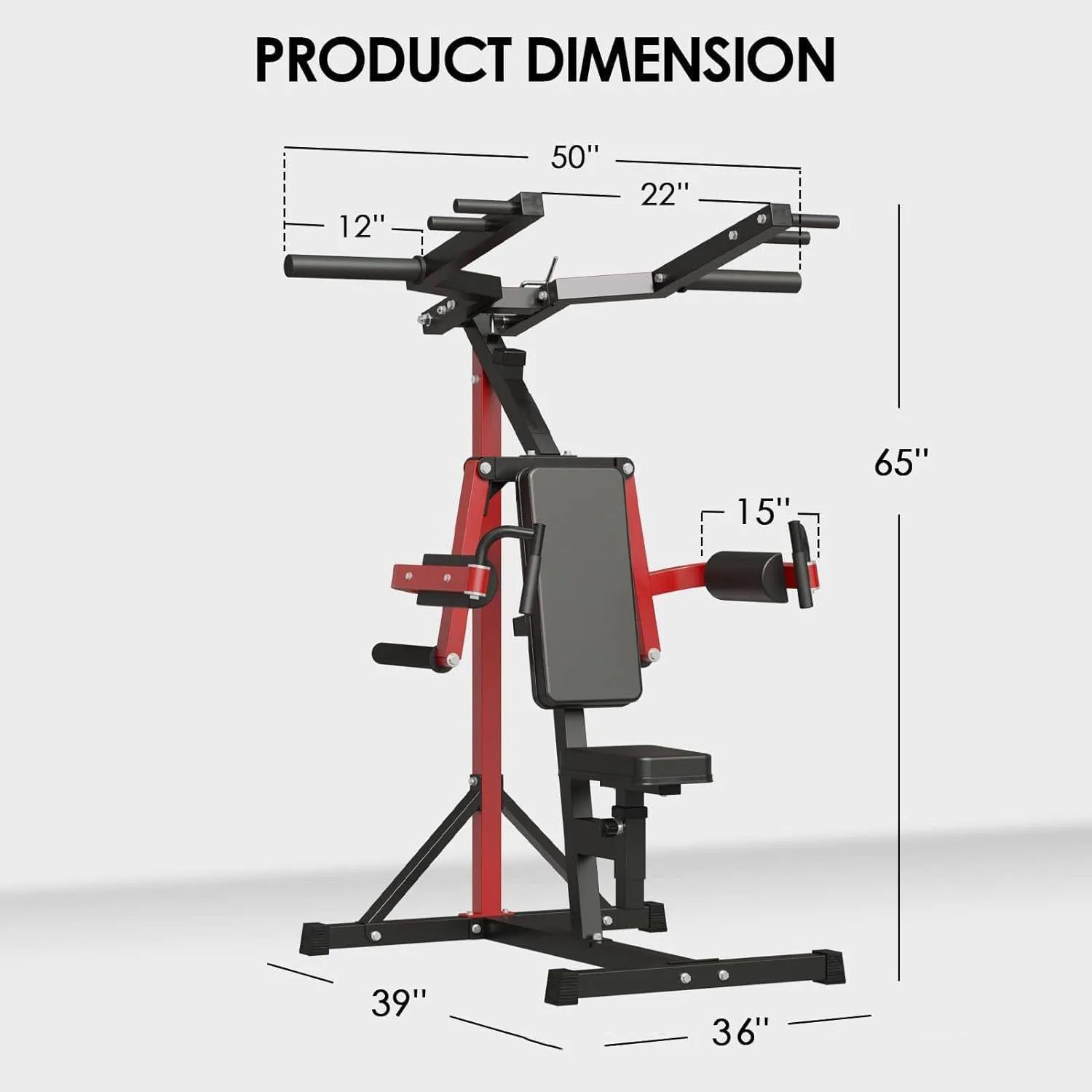 Moveforge Hip Push & Pull Up Training Machine – Posture, Glute & Upper Body Trainer