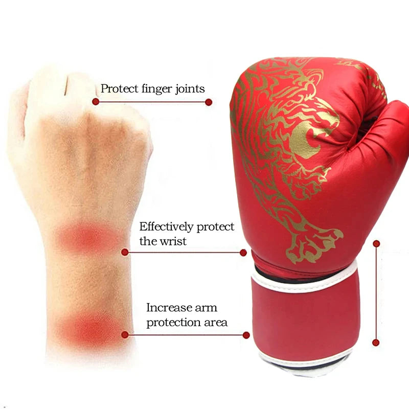 Moveforge Pro Combat Boxing Gloves – Muay Thai, MMA & Sparring Training