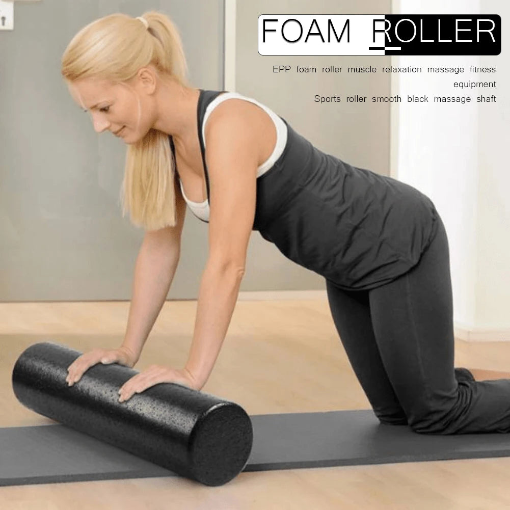 Pilates Foam Roller Yoga Foam Roller 30/45CM Exercise Equipment Massage Roller for Women/Men Muscle Relaxation Roller - MoveforgeMoveforge