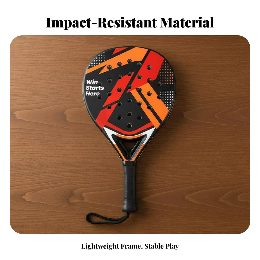 Moveforge ABS Padel Paddle Set — Lightweight Non-Slip Grip for Beginners